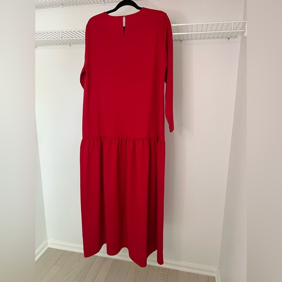 Misook Embroidered Floral Drop Waist Maxi Dress - Picture 13 of 14